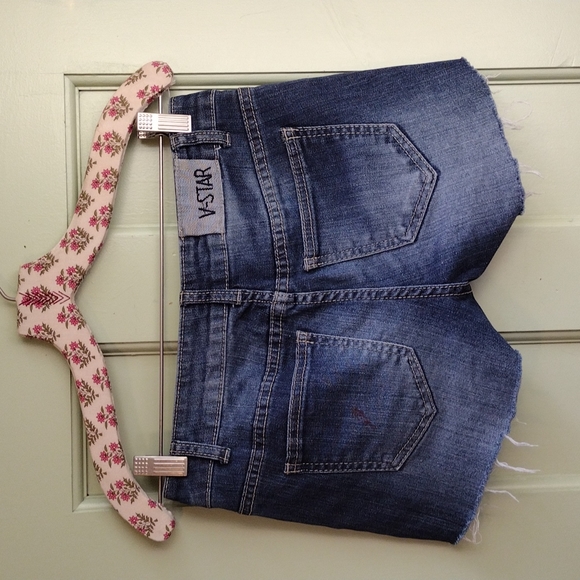 Women's Vanilla Star size 3 denim shorts - Picture 3 of 4